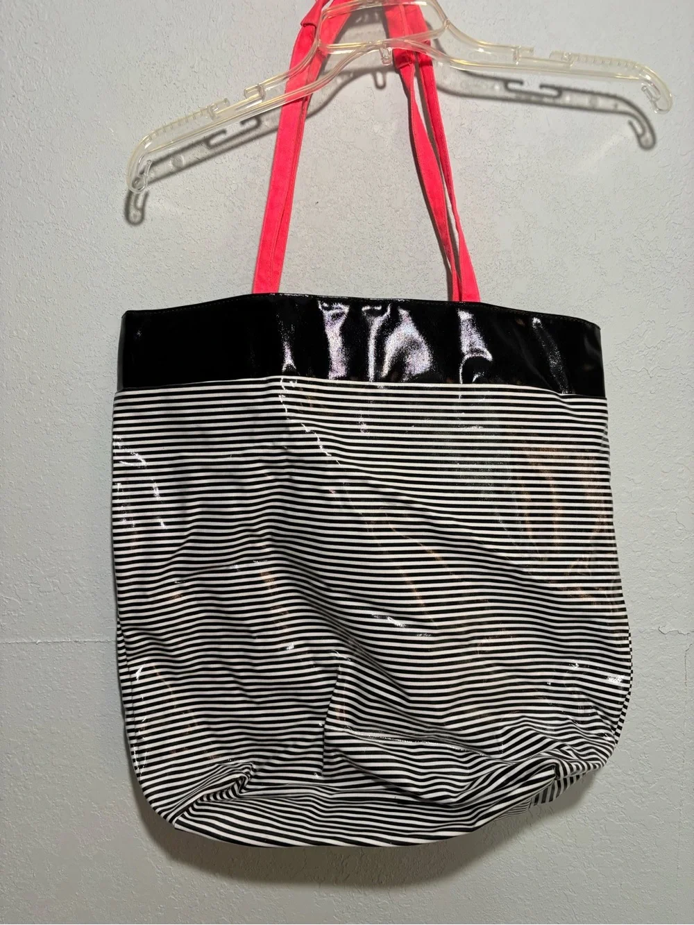 Victorias Secret vinyl striped